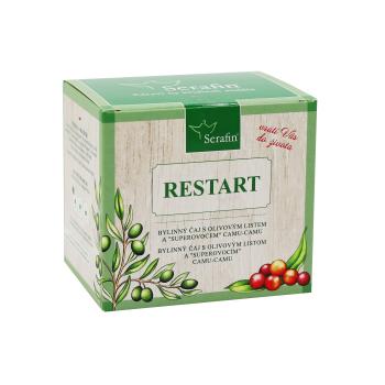 Serafin Restart - Bylinný čaj s přírodními kapslemi 50g + 60 kapslí
