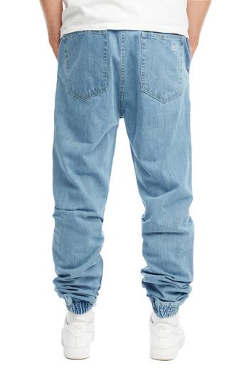 Pants Mass Denim Joggers Jeans Sneaker Fit Signature 2.0 light blue - W 34