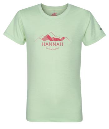 Hannah CORNET JR II paradise green mel Velikost: 146/152 dětské tričko s krátkým rukávem