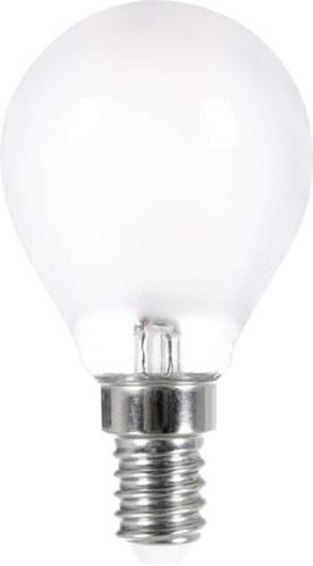 LED žárovka LightMe LM85267 230 V, E14, 4 W = 40 W, teplá bílá, A++ (A++ - E), kapkovitý tvar, stmívatelná, vlákno, 1 ks