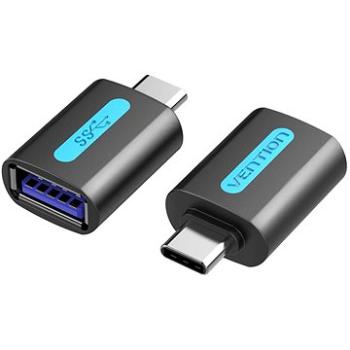 Vention USB-C (M) to USB 3.0 (F) OTG Adapter Black PVC Type (CDUB0)
