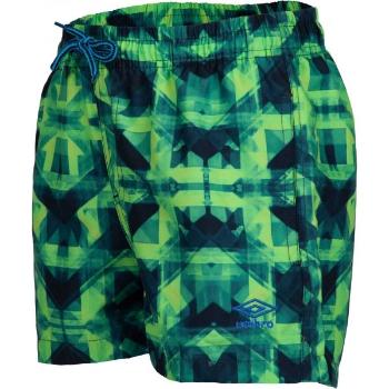 Umbro ZAZO Chlapecké koupací šortky, zelená, velikost 140-146