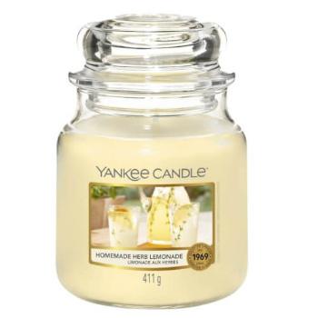 Yankee Candle Aromatická svíčka Classic střední Homemade Herb Lemonade 411 g