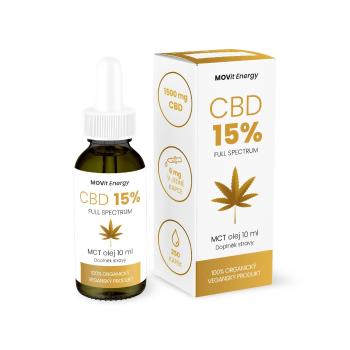 MOVit Energy CBD 15% Full Spectrum Vegan MCT olej 10 ml