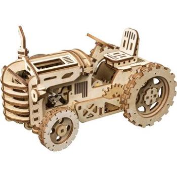 Robotime Rokr 3D dřevěné puzzle Traktor 135 dílků (LK401)