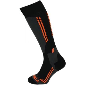 Tecnica COMPETITION SKI SOCKS Lyžařské ponožky s vlnou, černá, velikost 35-38