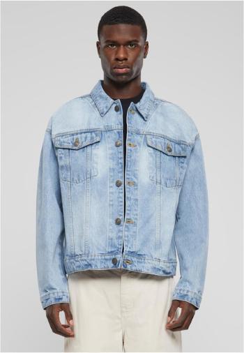 Urban Classics Heavy Ounce Boxy Denim Jacket new light blue washed - L