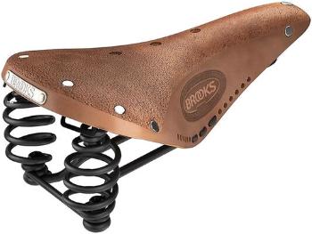 Brooks Flyer Softened Dark Tan 175 mm Ocel Sedlo