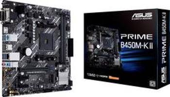 Základní deska Asus PRIME B450M-K II Socket AMD AM4 Tvarový faktor Micro-ATX Čipová sada základní desky AMD® B450