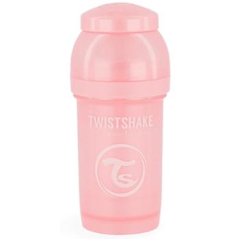 Twist shake Kojenecká láhev antikoliková od 0 měsíců 180 ml, Pearl Růžová