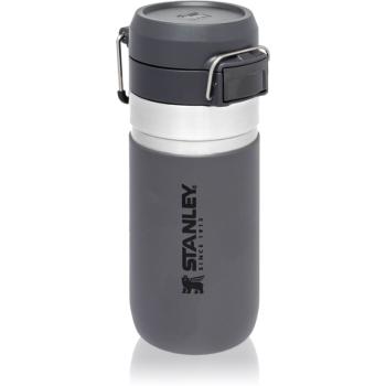 Stanley Quick Flip Go Bottle termoláhev Charcoal 470 ml