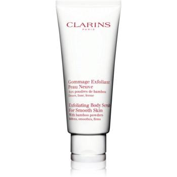 Clarins Exfoliating Body Scrub for Smooth Skin hydratační tělový peeling pro jemnou a hladkou pokožku 200 ml