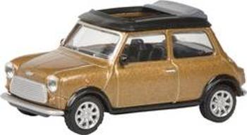 Model auta Schuco Mini Cooper braun met., 1:64