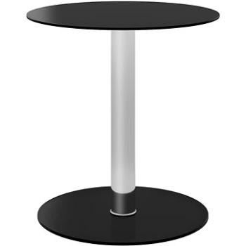 Konferenční stolek černý 40 cm tvrzené sklo (322781)