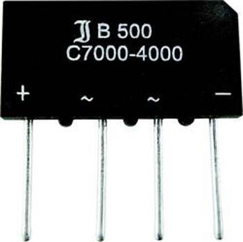 Křemíkový můstkový usměrňovač 2,2/3,7 A TRU COMPONENTS TC-B80C3700A 3.7 A U(RRM) 160 V