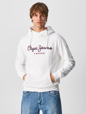 Pepe Jeans George Mikina Bílá