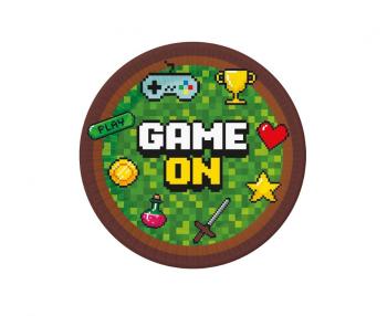 Godan Talíře Minecraft - Game On 18 cm 6 ks