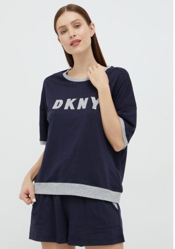 Dámské pyžamo DKNY YI3919259 S Tm. modrá