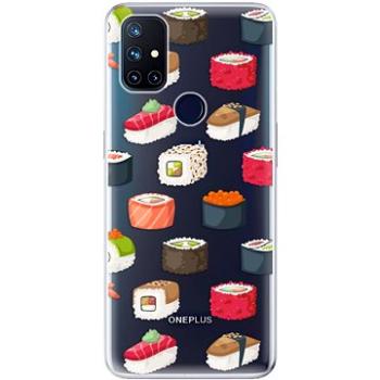iSaprio Sushi Pattern pro OnePlus Nord N10 5G (supat-TPU3-OPn10)