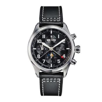 Davosa Newton Pilot Moonphase Chronograph Automatic 161.586.55