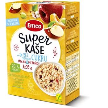 Emco Super kaše Jablka & Meruňky 3x55g  (8595229921066)