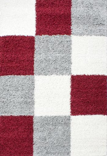 Ayyildiz koberce Kusový koberec Life Shaggy 1501 red - 60x110 cm Červená