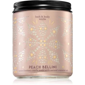 Bath & Body Works Peach Bellini vonná svíčka 198 g