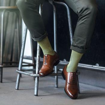 Barevné ponožky – Business Ankle Biter – 43 – 46