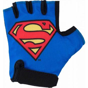 Warner Bros SUPERMAN Dětské cyklistické rukavice, modrá, velikost 8