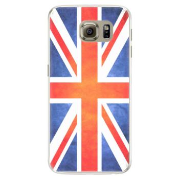 Silikonové pouzdro iSaprio - UK Flag - Samsung Galaxy S6 Edge