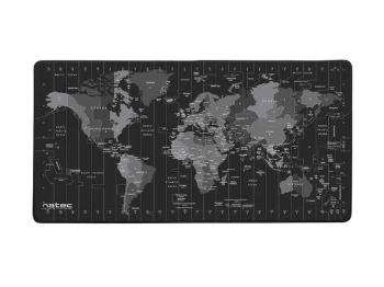 Maxi podložka pod myš Natec Time Zone Map, 40x80cm - NPO-1119, NPO-1119