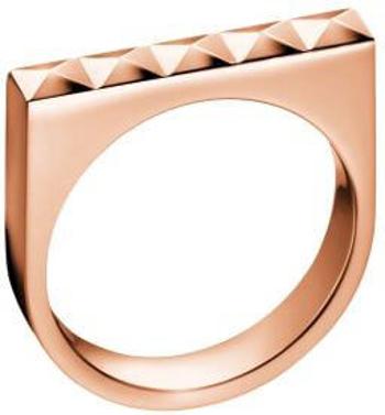 Calvin Klein Bronzový prsten Edge KJ3CPR1001 57 mm