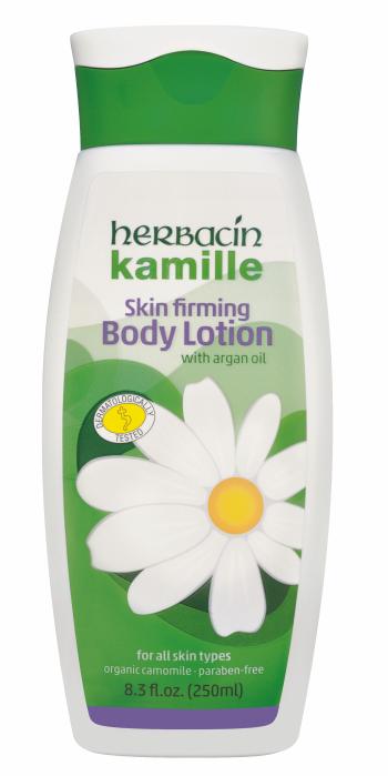 Herbacin Kamille tělové mléko zpevňující 250 ml