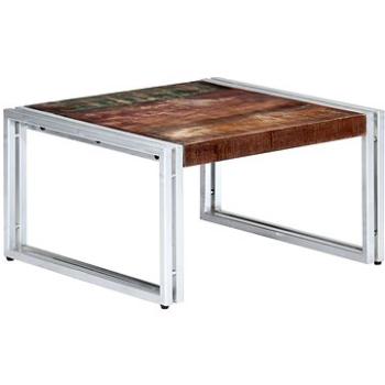 Konferenční stolek 60x60x35 cm masivní recyklované dřevo (247823)