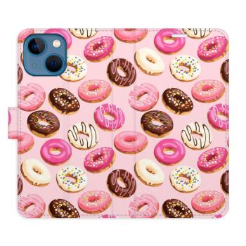 Flipové pouzdro iSaprio - Donuts Pattern 03 - iPhone 13 mini