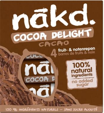 Nakd Cocoa delight 4 x 35 g