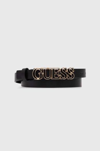 Pásek Guess SESTRI dámský, černá barva, BW9091 P4220