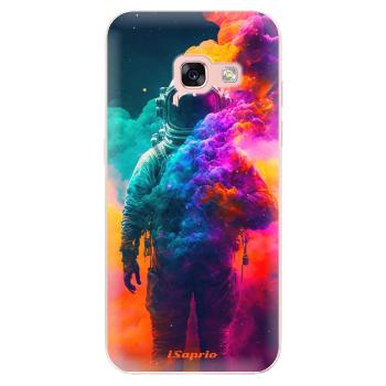 Odolné silikonové pouzdro iSaprio - Astronaut in Colors - Samsung Galaxy A3 2017