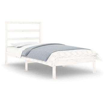 Rám postele bílý masivní dřevo 75 × 190 cm Small Single, 3104894 (3104894)