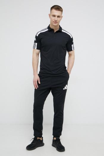 Sportovní kalhoty adidas Performance HB5449 pánské, černá barva, hladké