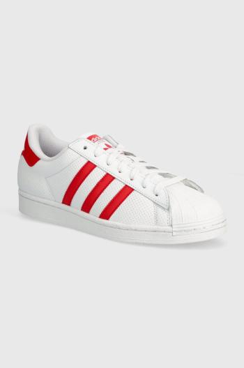 Kožené sneakers boty adidas Originals Superstar bílá barva, IF3653