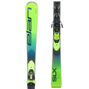Elan SLX FUSION X + EMX 12 GW Unisexové sjezdové lyže, zelená, velikost 160