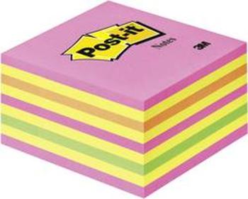 Post post-it® lepicí kostka 2028NP 76x76x45 mm 450 Bl. neonově růžová, neonově zelená, růžová Post-it 2028NP, (š x v) 76 mm x 45 mm, neonově růžová, n