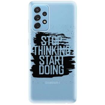 iSaprio Start Doing - black pro Samsung Galaxy A72 (stadob-TPU3-A72)