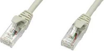 Síťový kabel RJ45 Telegärtner L00002E0004, CAT 5e, U/UTP, 3.00 m, šedá