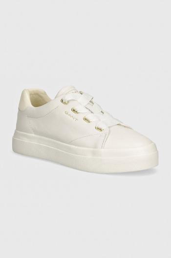 Kožené sneakers boty Gant Avona bílá barva, 29531569 G29