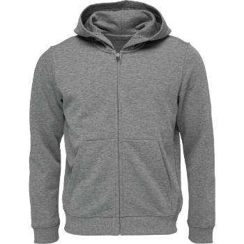 Calvin Klein PW - FULL ZIP HOODIE Pánská mikina, šedá, velikost