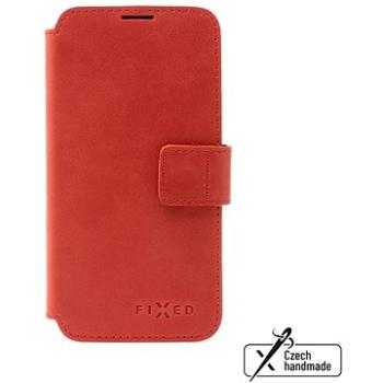 FIXED ProFit z pravé hovězí kůže pro Apple iPhone 14 Pro Max červené (FIXPFIT2-931-RD)