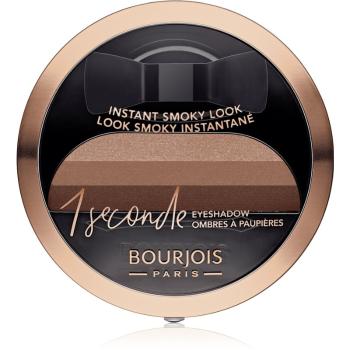 Bourjois 1 Seconde oční stíny pro okamžité kouřové líčení odstín 06 Abracada'brown 3 g
