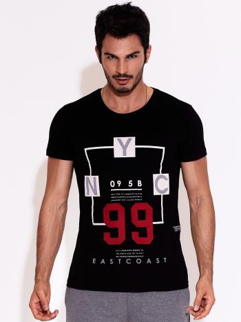 ČERNÉ TRIČKO NYC MH-TS-2088.07-BLACK Velikost: S